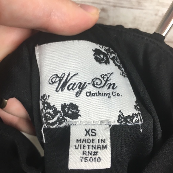 Black Tank Jumpsuit Size XS Cute Summer - Picture 3 of 3